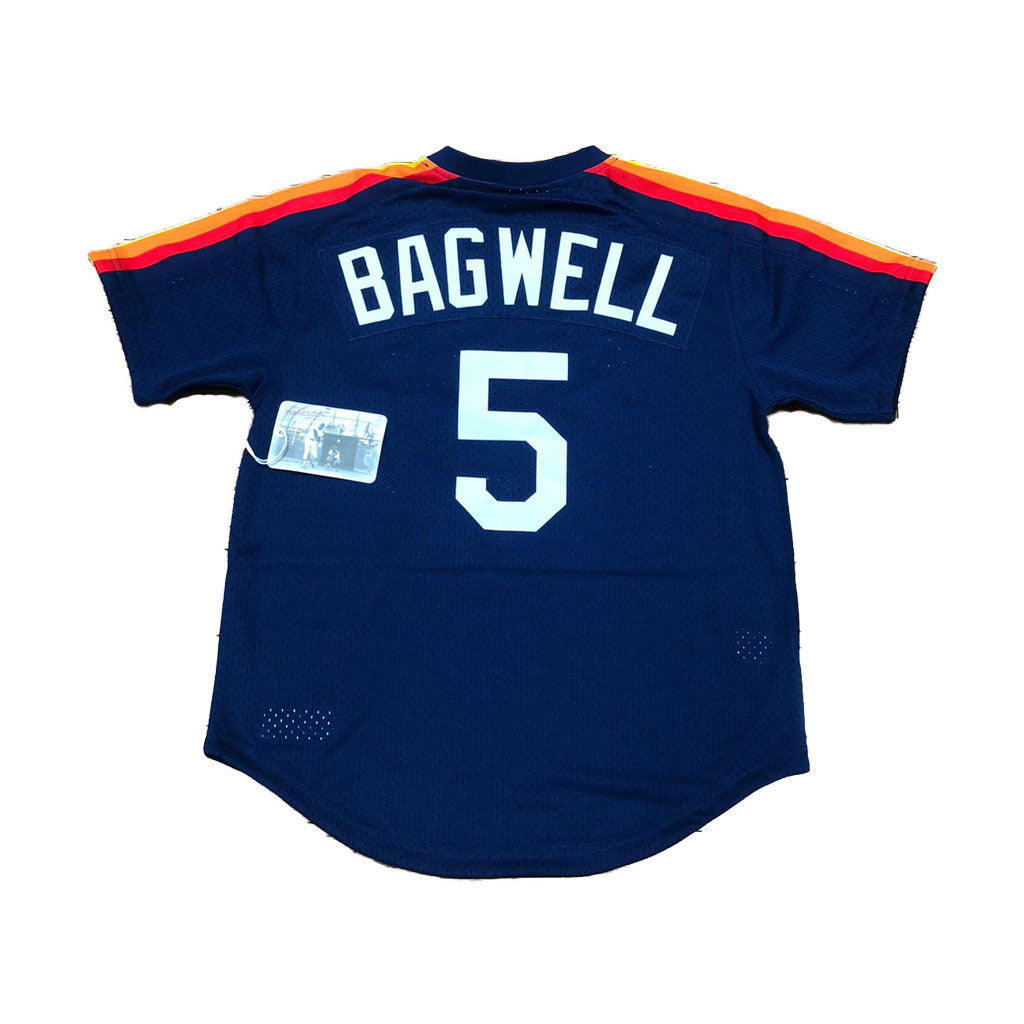 MITCHELL AND NESS HOUSTON ASTRO 1991 JEFF BAGWELL AUTHENTIC BATTING PRACTICE JERSEY