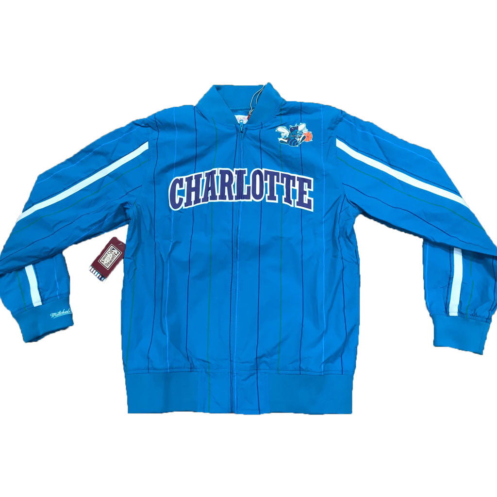 MITCHELL AND NESS NBA NEW ORLEANS HORNETTS LIGHT JACKET