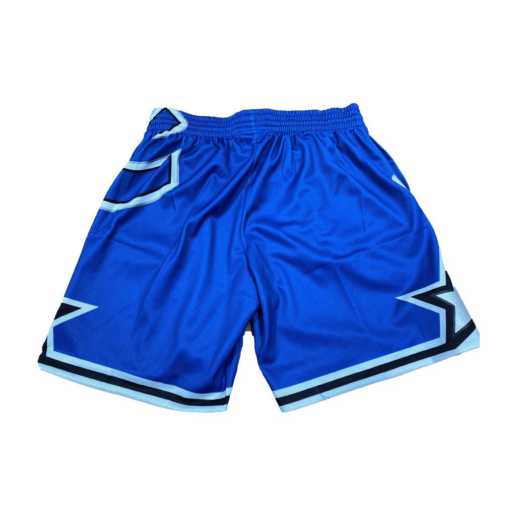 MITCHELL AND NESS ORLANDO MAGICS BIG FACE BASKETBALL SHORTS