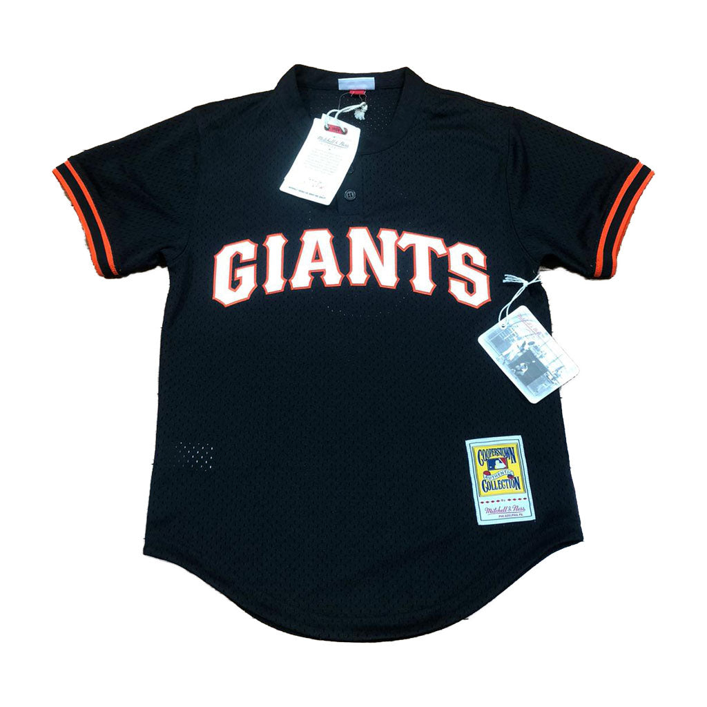 MITCHELL AND NESS SAN FRANCISCO MATT WILLIAMS 1995 AUTHENTIC BATTING PRACTICE JERSEY