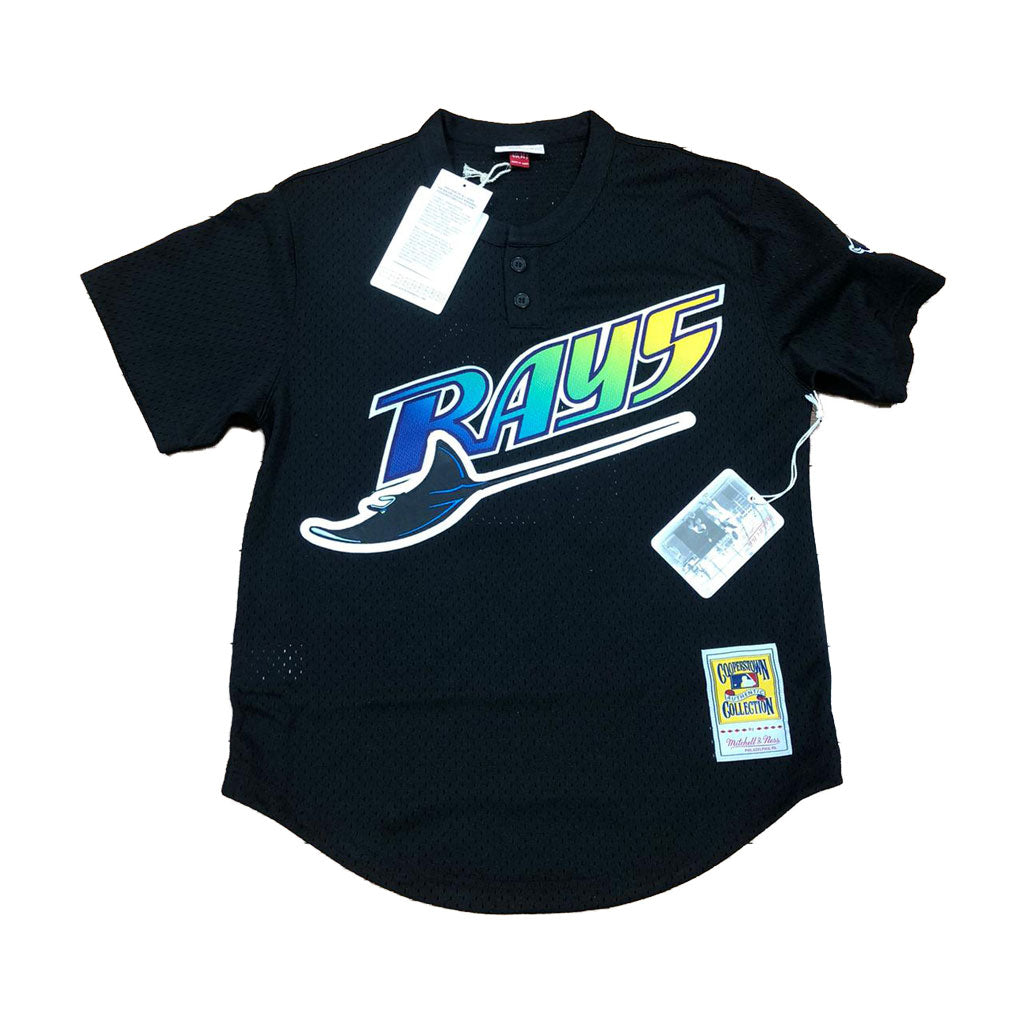 TAMPA BAYS 1998 WADE BAGGS AUTHENTIC MITCHELL AND NESS BATTING PRACTICE JERSEY