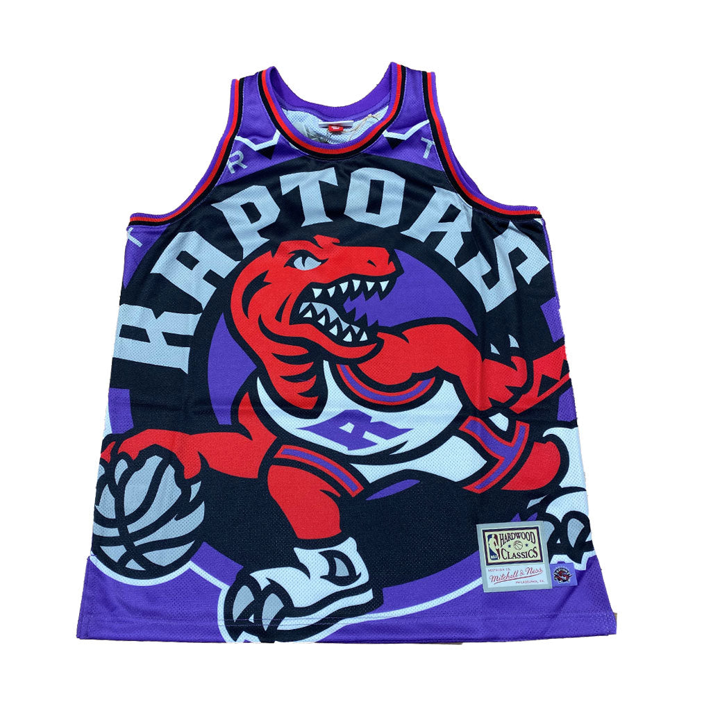 MITCHELL AND NESS TORONTO RAPTORS BIG FACE BASKETBALL TOP