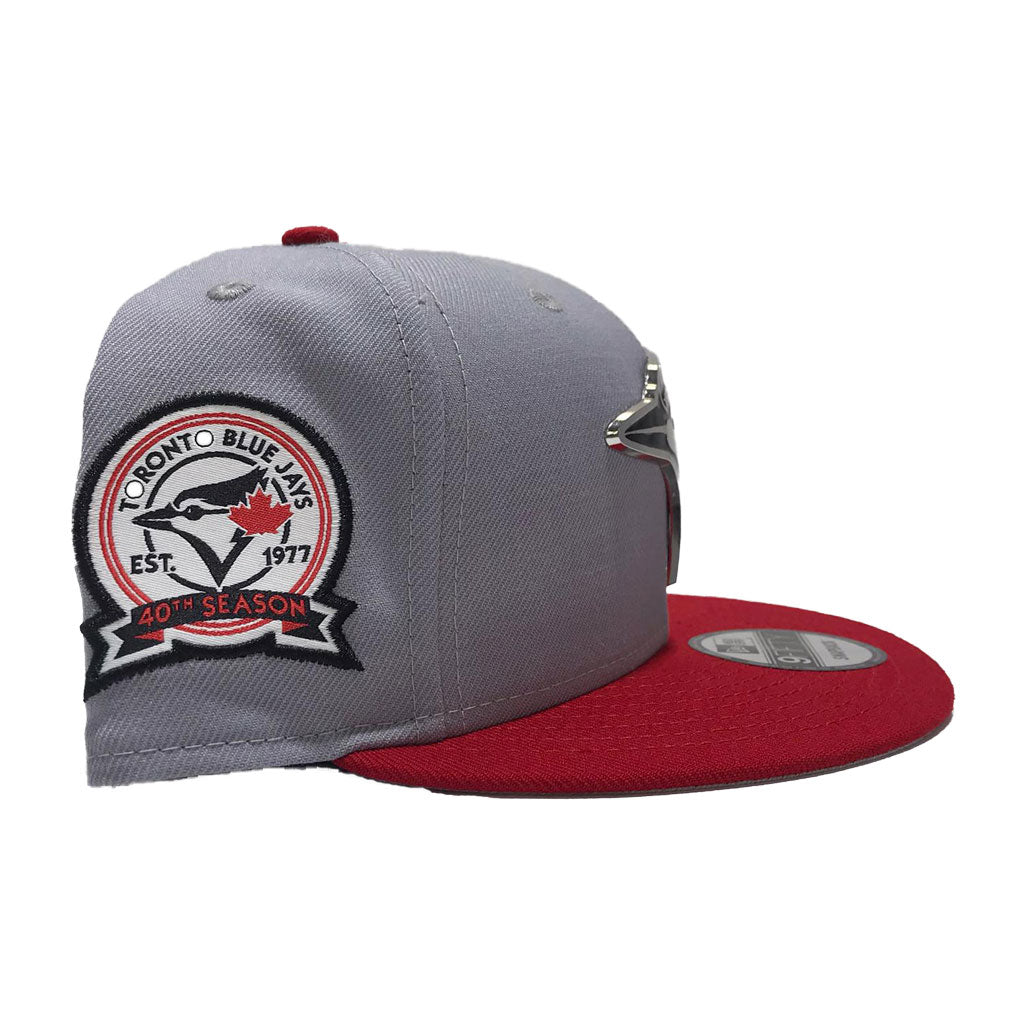 Matching New Era Toronto Blue Jays Metal logo Snapback Hat For Jordan Retro 3