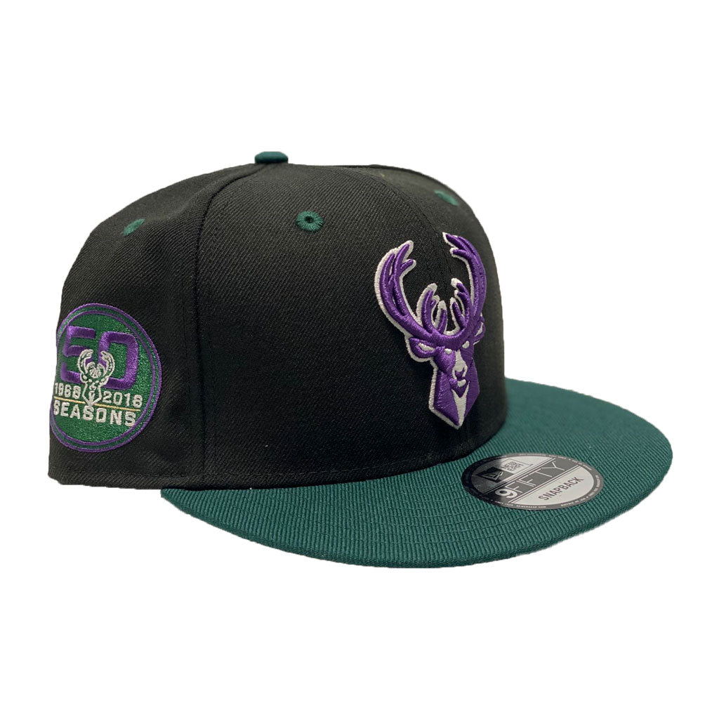 Milwaukee Bucks New Era Snapback to Match Jordan 7 Retro Ray Allen