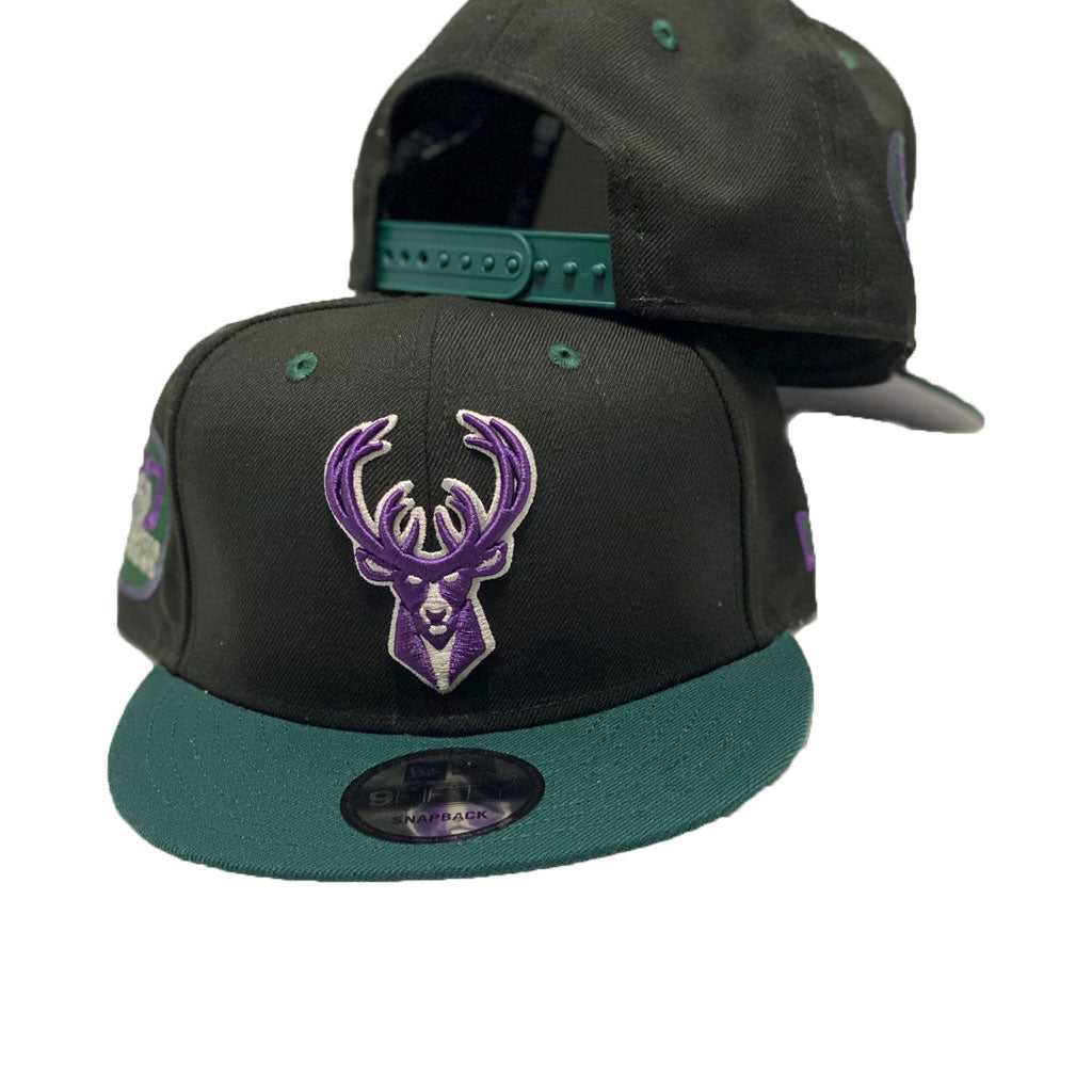 Milwaukee Bucks New Era Snapback to Match Jordan 7 Retro Ray Allen