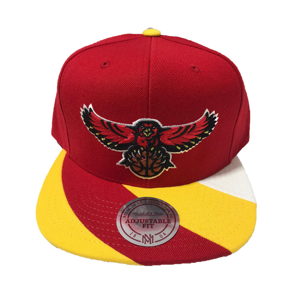 Mitchell & Ness, Accessories, Mitchell Ness Atlanta Hawks Basketball Club  Nbaeastern Conference Fitted Hat
