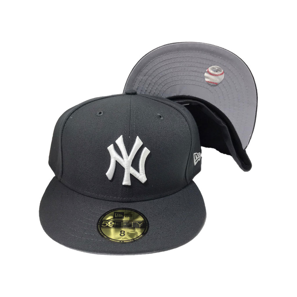 NEW ERA NEW YORK YANKEES DARK GRAPHITE  59FIFTY FITTED HAT