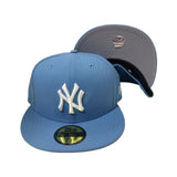 NEW ERA NEW YORK YANKEES SKY BLUE 59FIFTY FITTED HAT