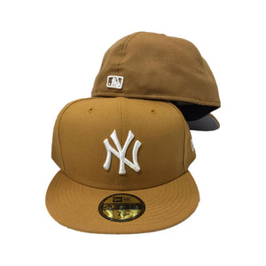 NEW ERA NEW YORK YANKEES TAN 59FIFTY FITTED HAT
