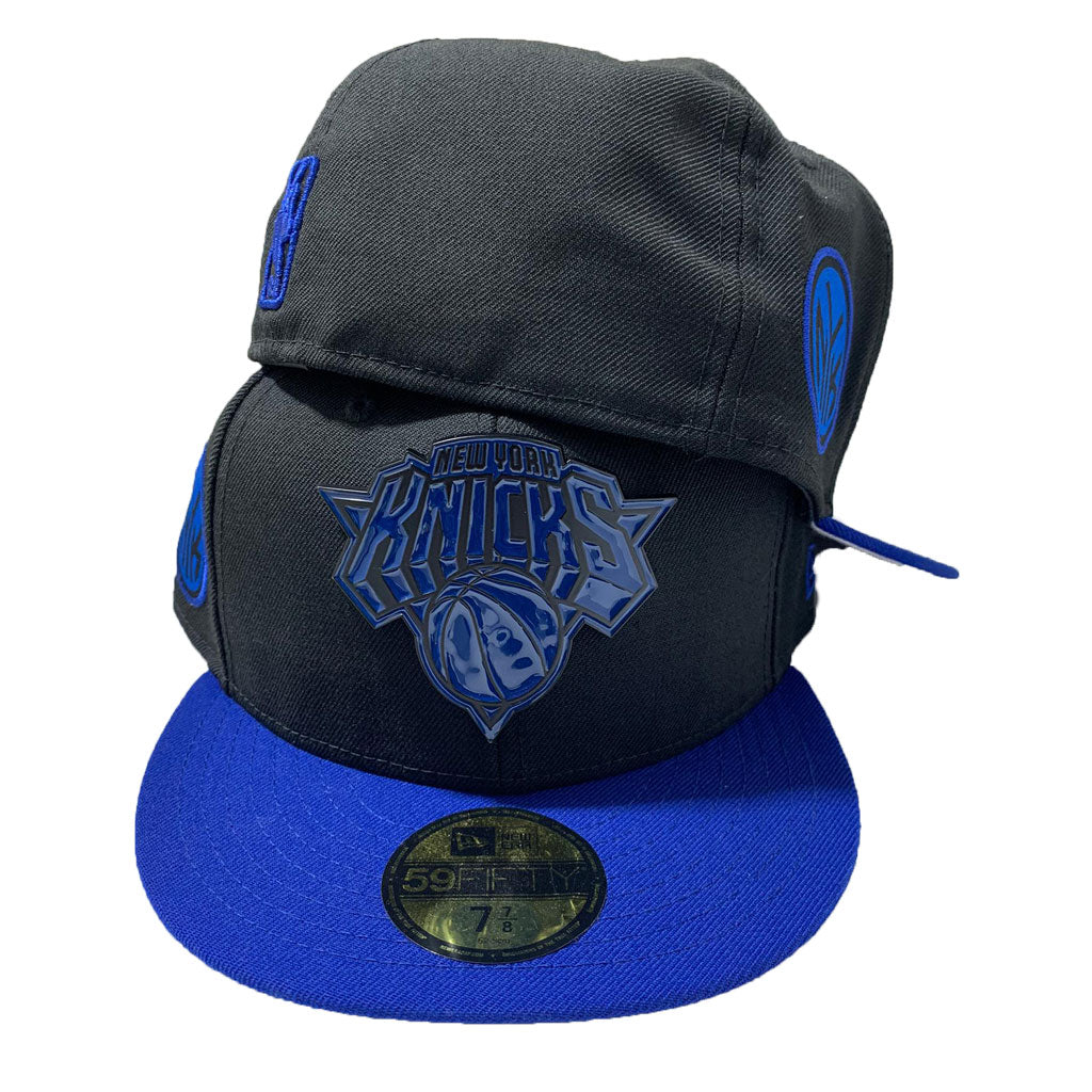 NEW YORK KNICKS 59FIFTY NEW ERA TWO TONE WITH METAL LOGO