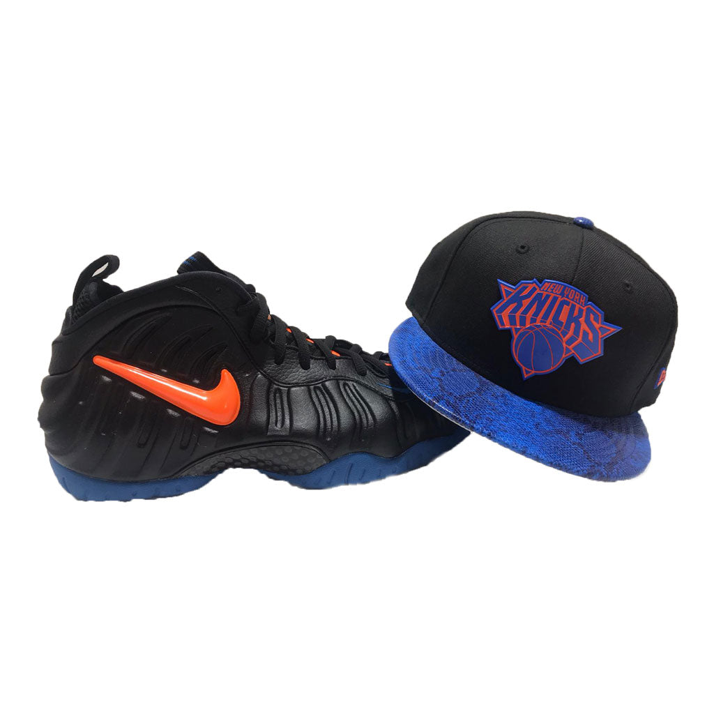 New York Knicks Metal Logo New Era Snapback Hats