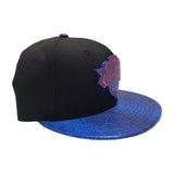 NEW YORK KNICKS METAL LOGO SNAPABCK HAT FOR NIKE FOAMPOSITE PRO KNICKS