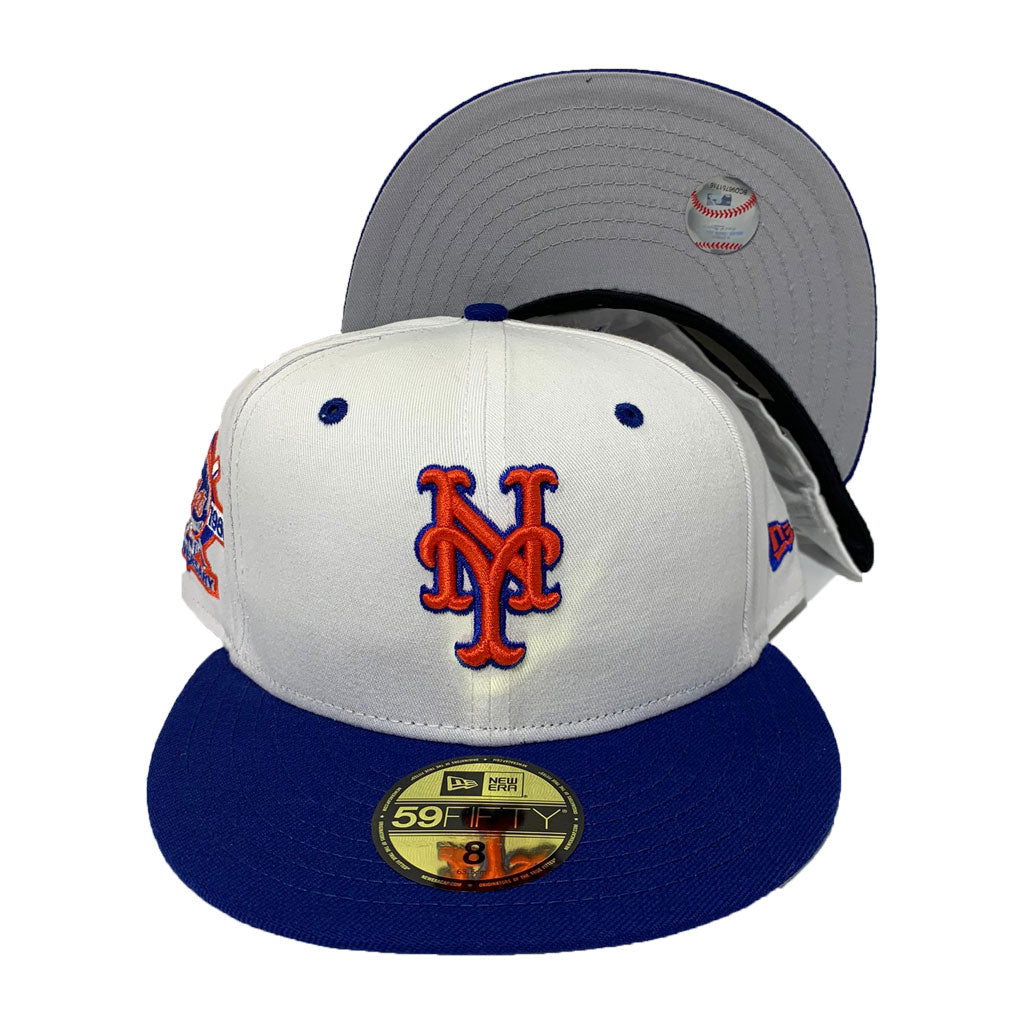 NEW YORK METS 1986 WORLD SERIES WHITE NEW ERA 59FIFTY FITTED CAP