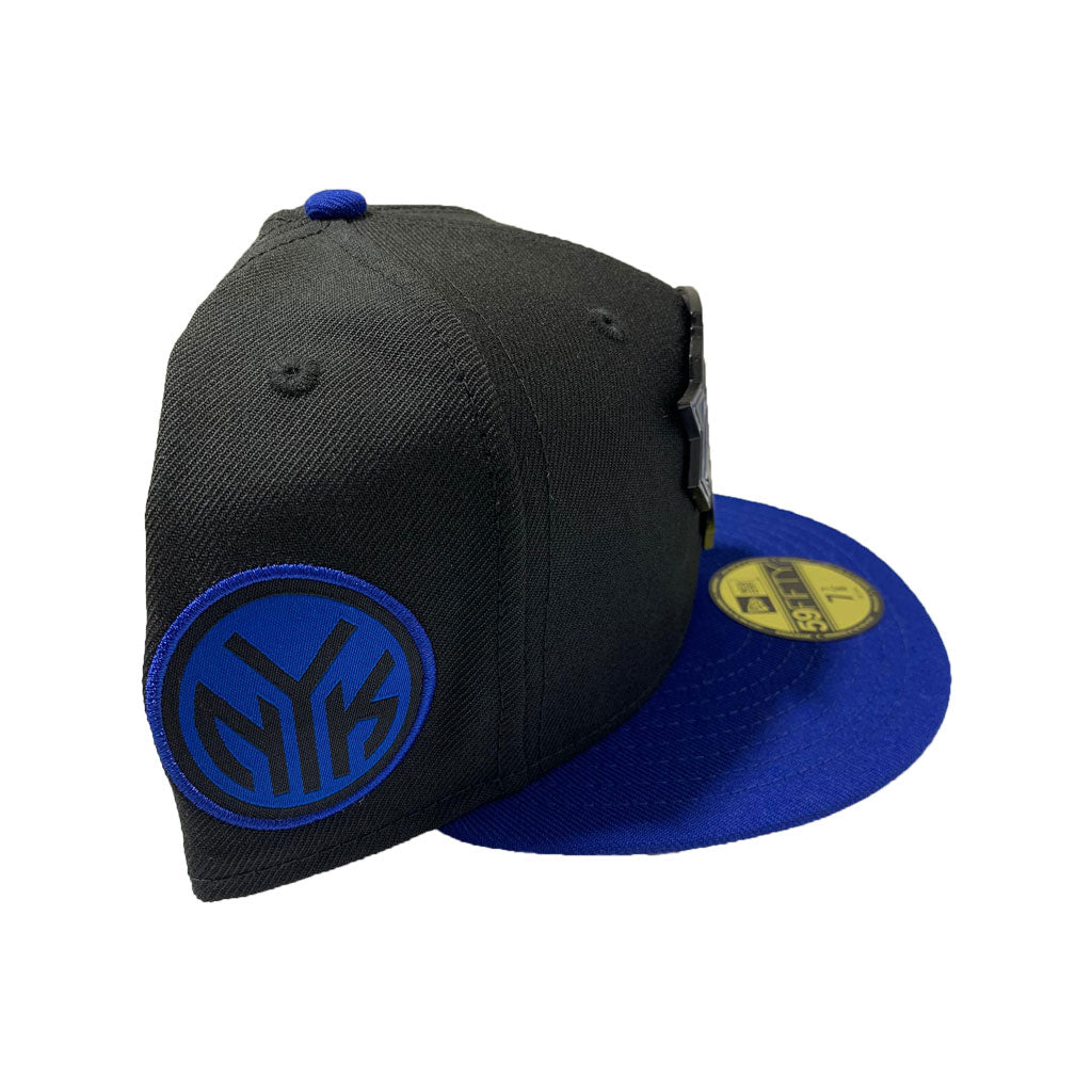 NEW YORK YANKEE 59FIFTY NEW ERA DENIM BLUE WITH GOLD LOGO