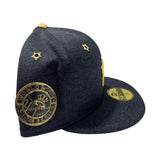 NEW YORK YANKEE 59FIFTY NEW ERA  NAVY BLUE HEATHER 1949 WORLD SERIES HAT