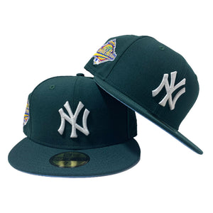 NEW YORK YANKEE ALL GREEN 1996 WORLD SERIES NEW ERA FITTED HAT