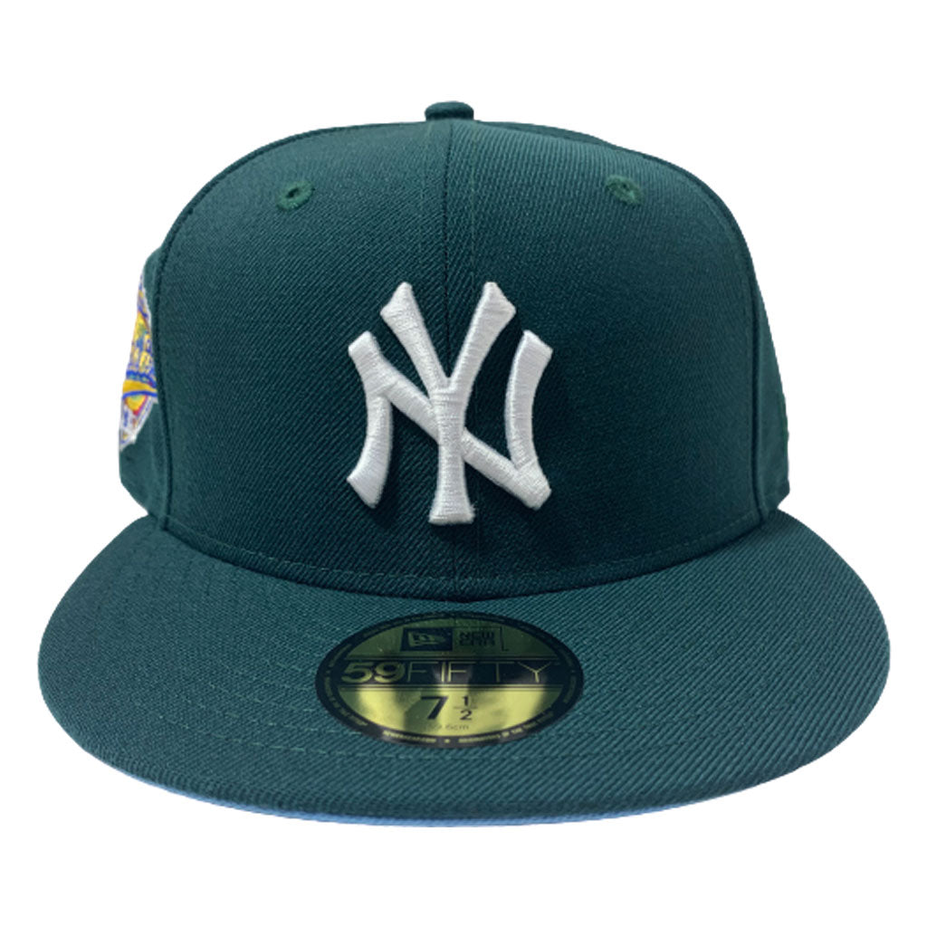 NEW YORK YANKEE ALL GREEN 1996 WORLD SERIES NEW ERA FITTED HAT