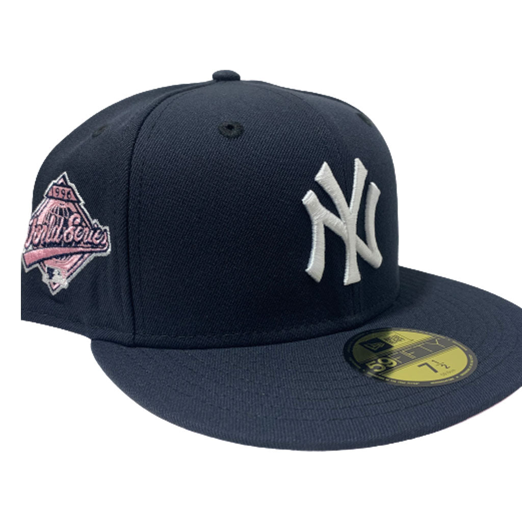 NEW YORK YANKEE NAVY BLUE 1996 WORLD SERIES NEW ERA FITTED HAT