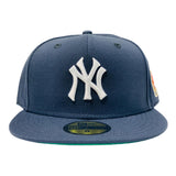 NEW YORK YANKEES 1949 WORLD GREEN BRIM NEW ERA FITTED HAT