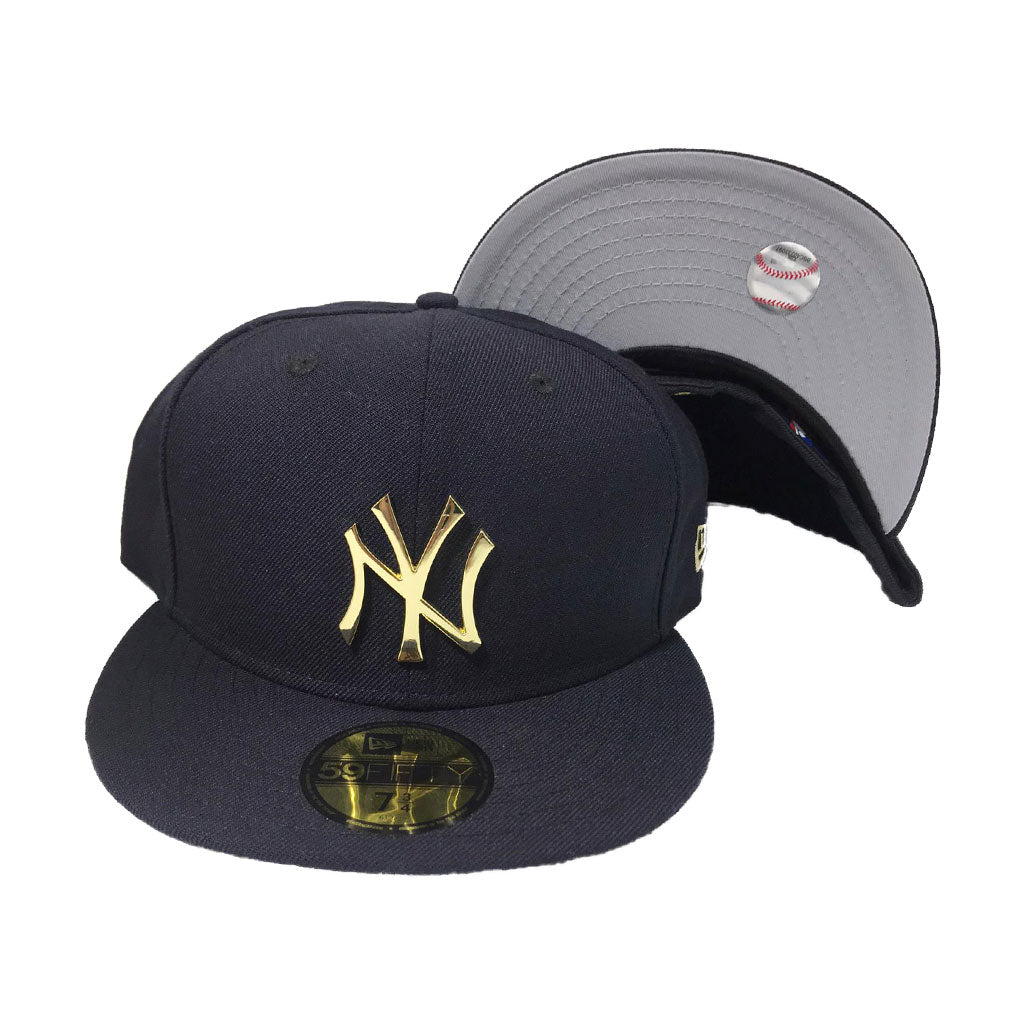 New Era New York Yankees Navy Multi-Logo 59FIFTY Fitted Hat