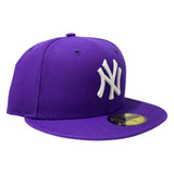 NEW YORK YANKEES PURPLE NEW ERA FITTED