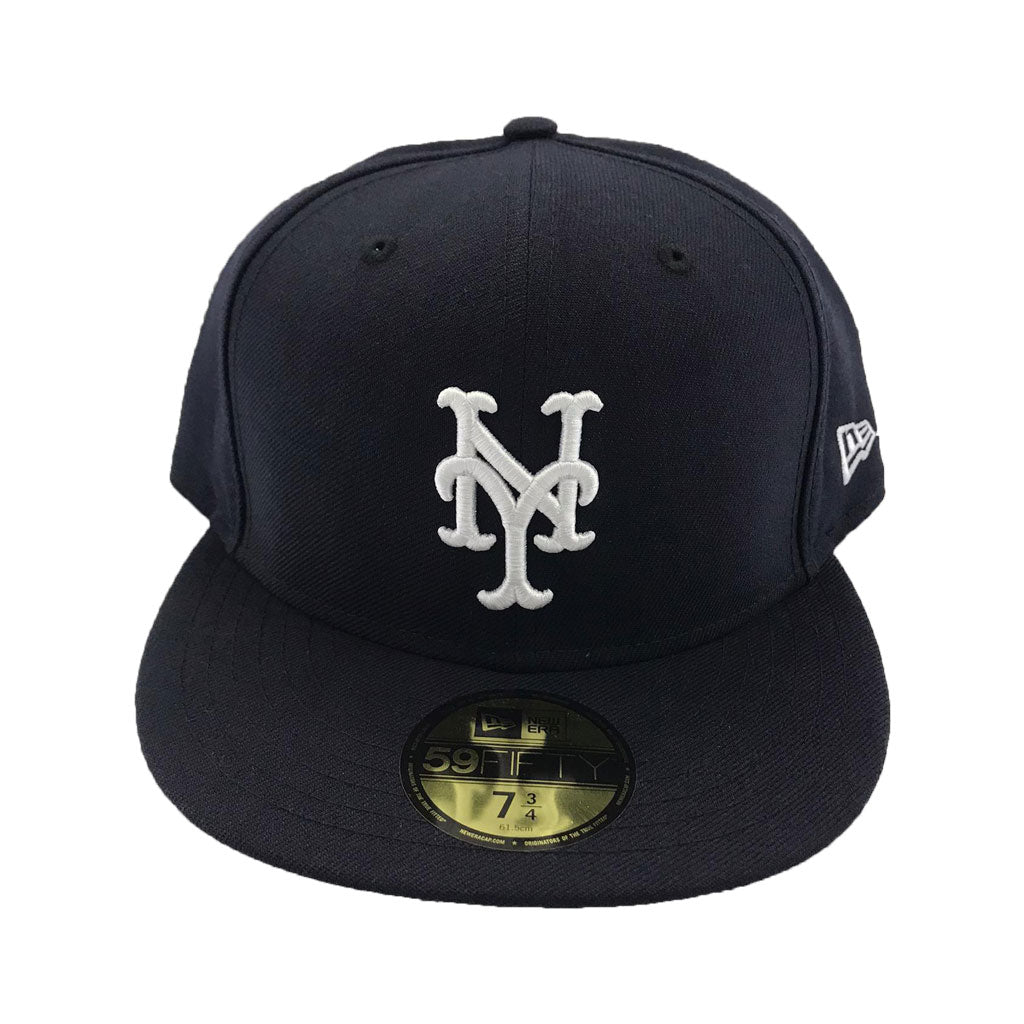 Navy Blue New Yoek Mets New Era Fitted Cap