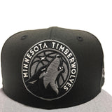 New Era Minnesota Timberwolves NBA Black & Dark gray 59FIFTY Fitted Cap