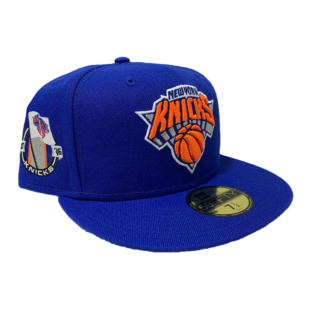 New York Knicks Royal New Era 59Fifty Fitted Hat