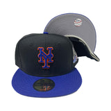 New York Mets Subway Series Black Royal Blue 5950 New Era Fitted Hat