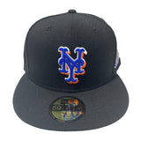 New York Mets Black Subway Series New Era Fitted Hat
