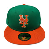 New York Mets Green/Orange New Era 59Fifty Fitted Hat