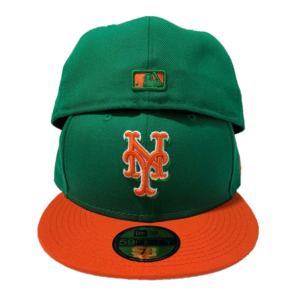 New York Mets Green/Orange New Era 59Fifty Fitted Hat