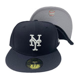 New York Mets Navy Blue  New Era Fitted Hat