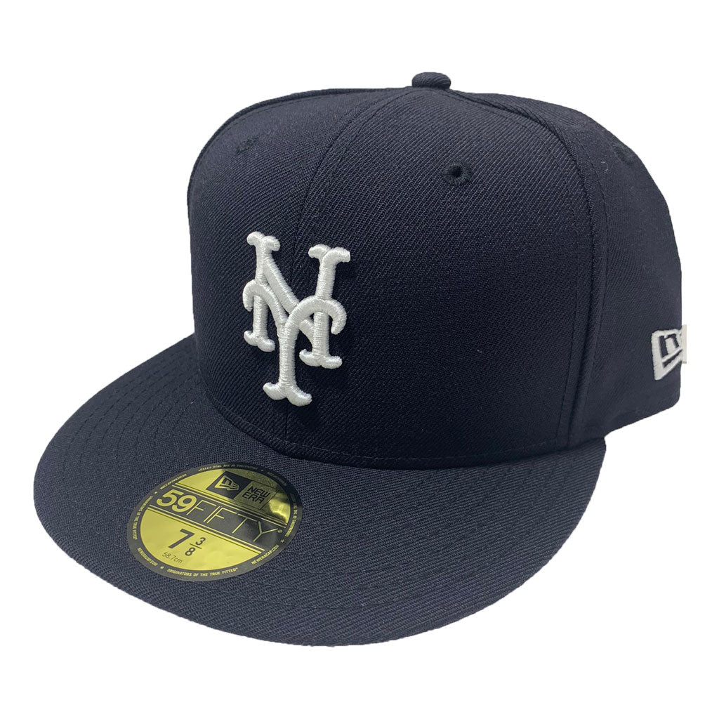 New York Mets Navy Blue  New Era Fitted Hat