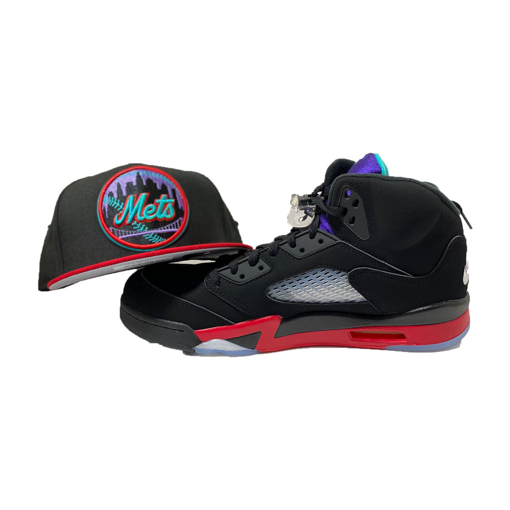 New York Mets New Era Fitted to Match Jordan Retro 5