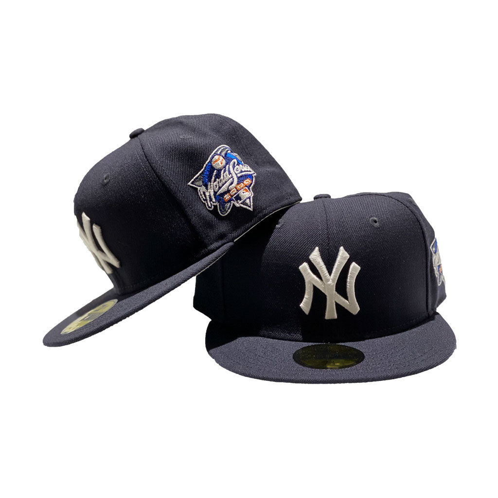 New York Yankees 2000 World Series Gray Brim New Era Fitted Hat
