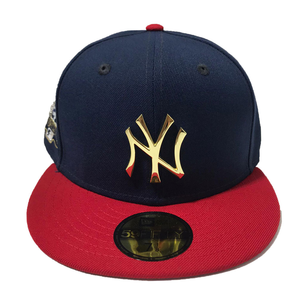 New York Yankees TACHS Red-Gold Fitted Hat by New Era