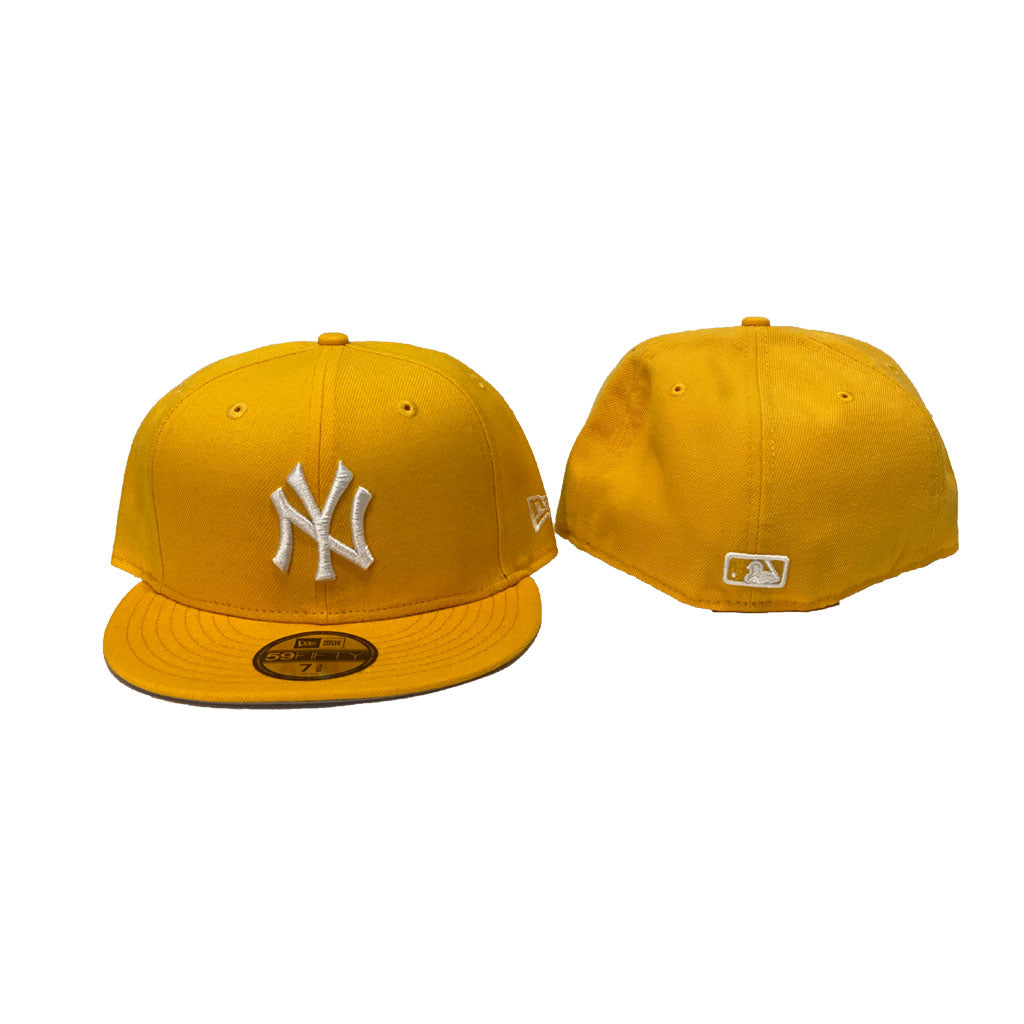 New York Yankees Yellow New Era Fitted Hat