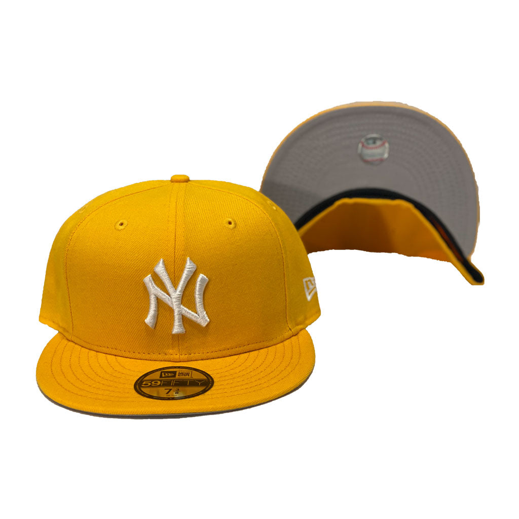 New York Yankees Yellow New Era Fitted Hat