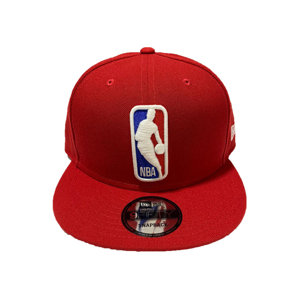 New Era Athletic Logo 9Fifty Red Mesh Snapback Hat