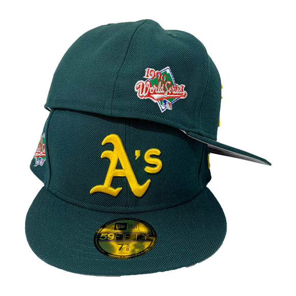 OAKLAND ATHLETICS 1989 WORLD SERIES BATTLE OF THE BAY NEW ERA 59FIFTY FITTED CAP