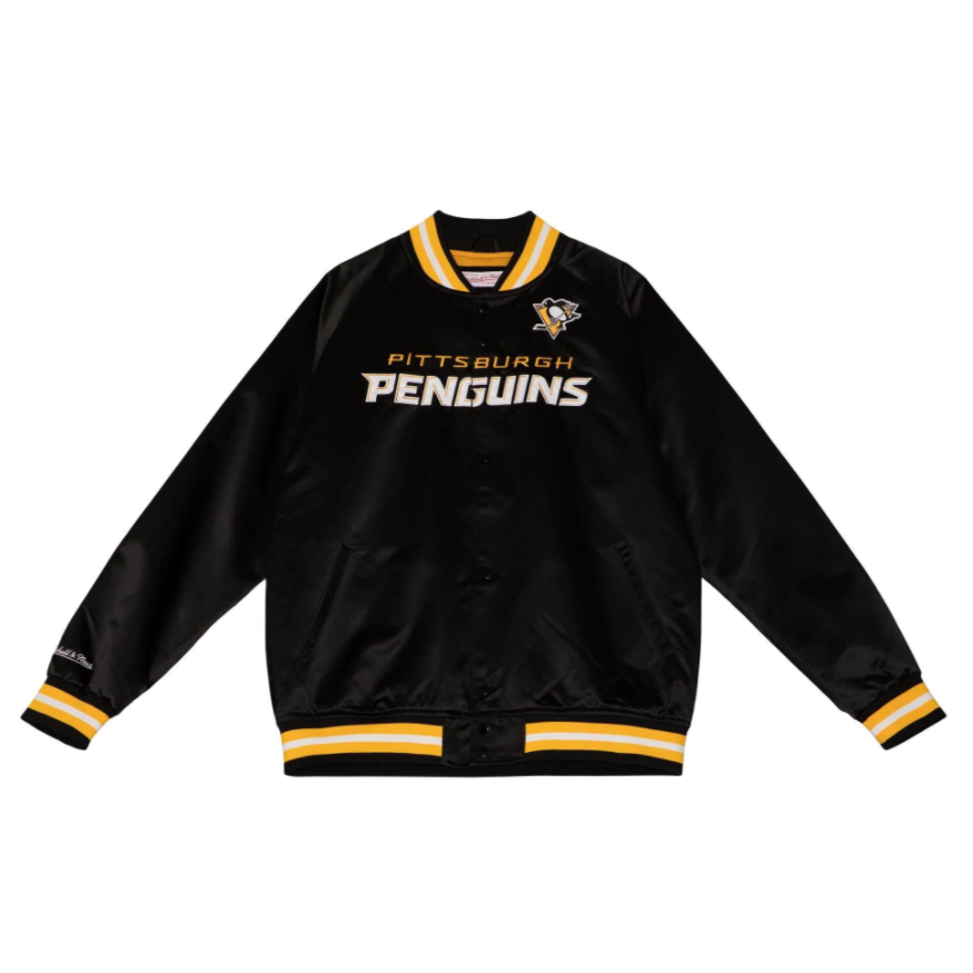 Pittsburgh Penguins Mitchell & Ness Satin Jacket