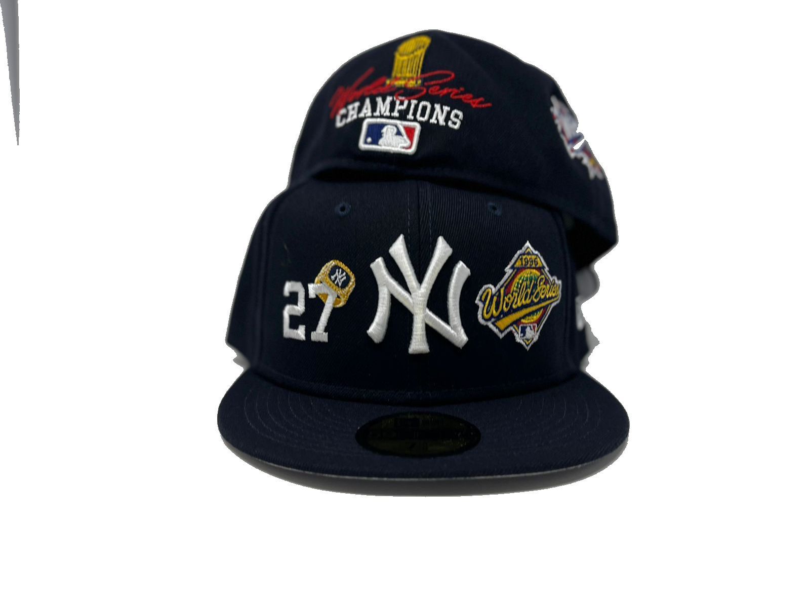 Navy Blue New York Yankees 27X Championship Ring New Era Fitted