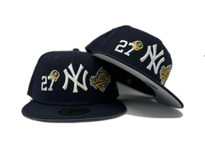 Navy Blue New York Yankees 27X Championship Ring New Era Fitted – Sports  World 165
