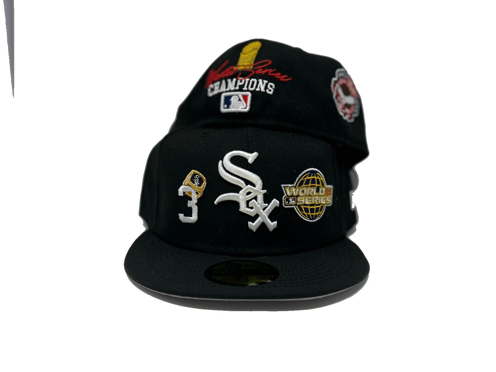CHICAGO WHITE SOX 3x WORLD SERIES CHAMPIONS NEW ERA FITTED CAP