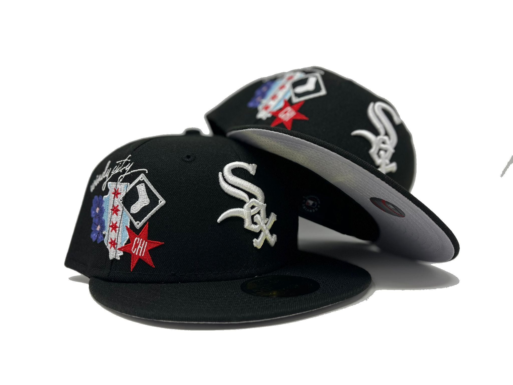 Black Chicago White Sox City Series New Era Fitted Hat - Sports World –  Sports World 165