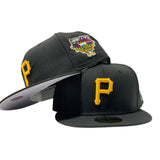 PITTSBURGH PIRATES 2008 ALL STAR GRAY BRIM NEW ERA FITTED HAT