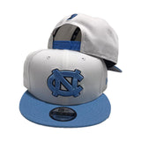 Perfect Matching New Era North Carolina Snapback Hat For Air Jordan 3 UNC