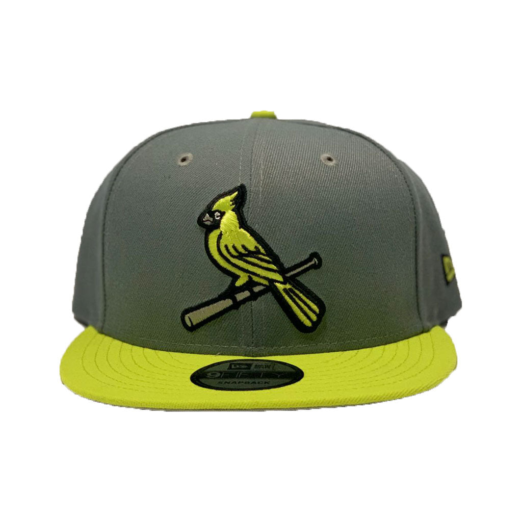 Perfect matching st. louis Cardinals snapback to match Jordan 4 Retro SE 95 Neon