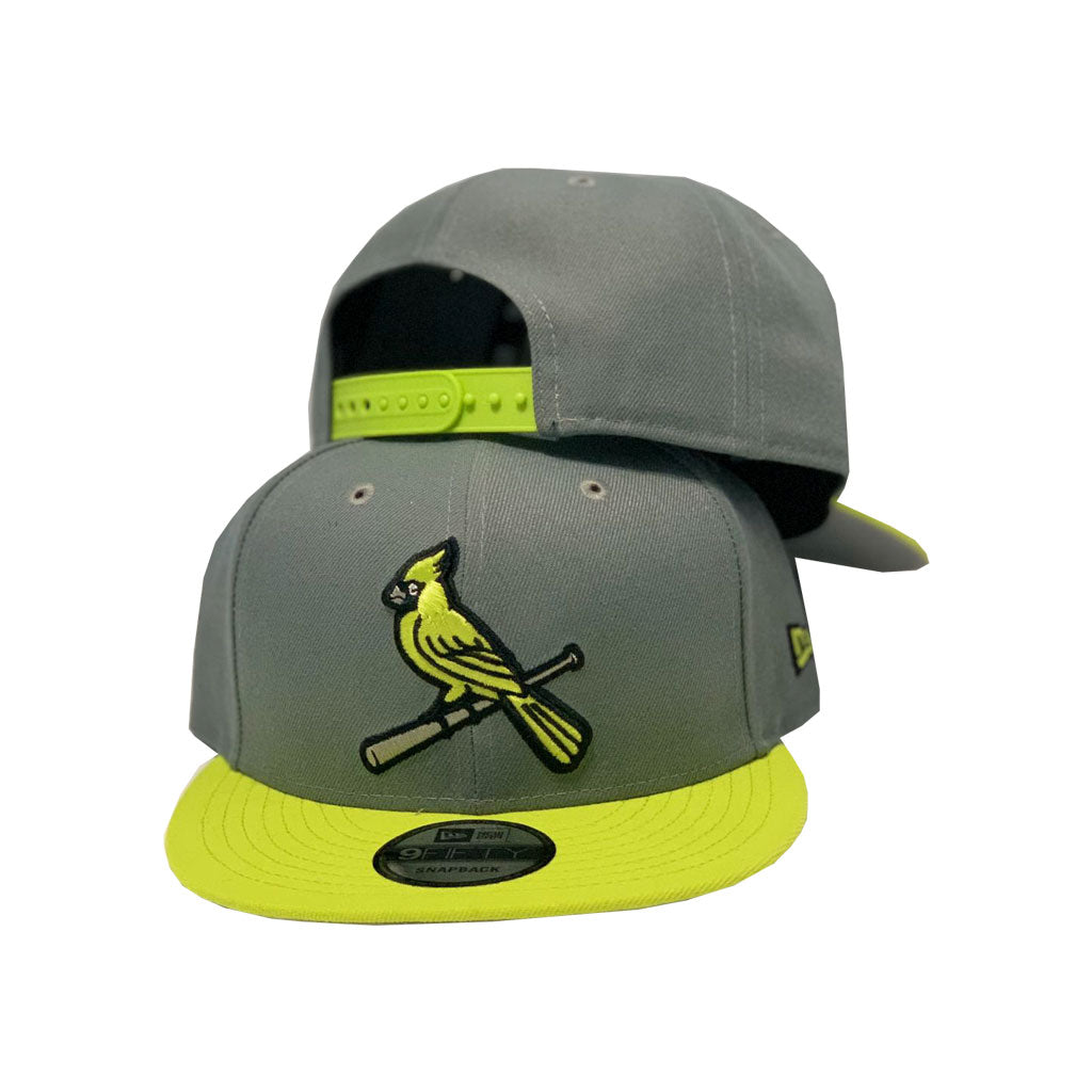 Perfect matching st. louis Cardinals snapback to match Jordan 4 Retro SE 95 Neon